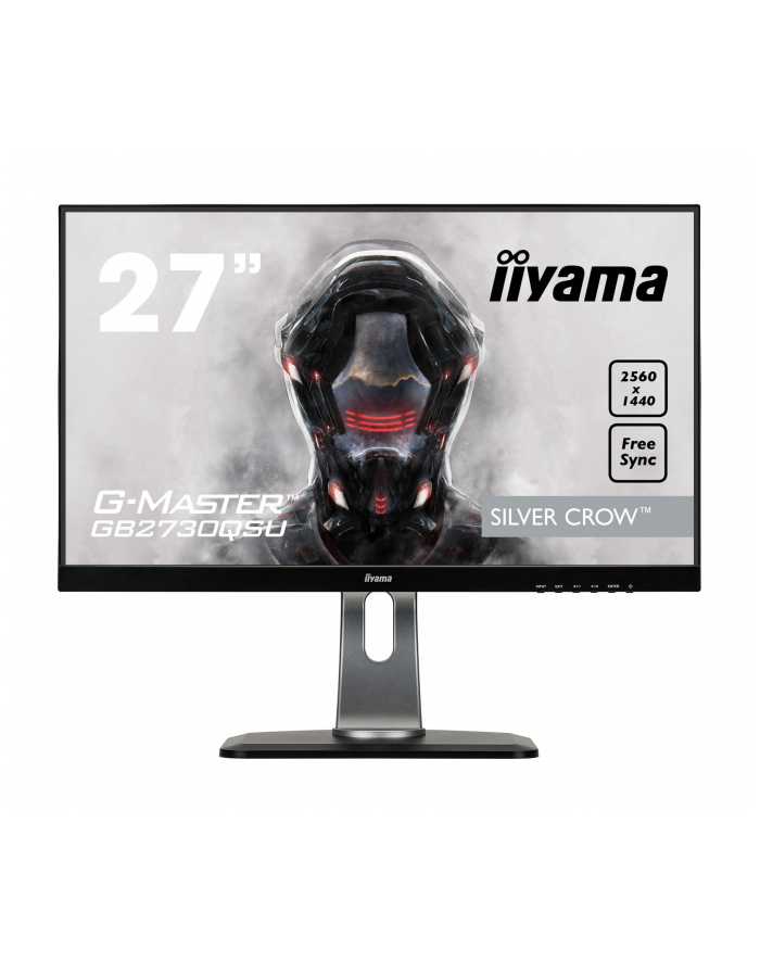Monitor 27'' IIYAMA GB2730QSU 75Hz WQHD 2560x1440 USB DP HDMI DVI LS BL główny