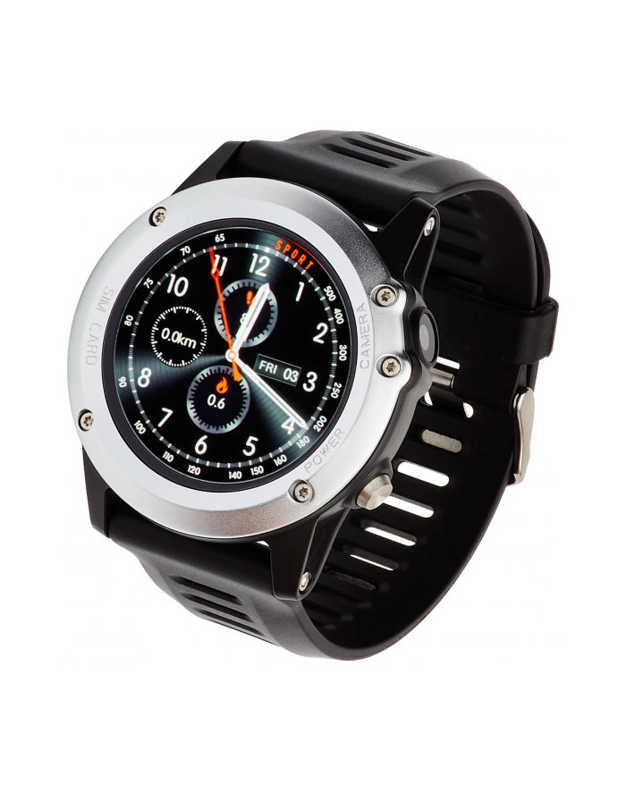 garett electronics ZEGAREK SMARTWATCH EXPERT 11W SREBRNY główny