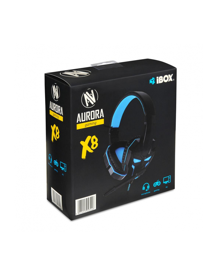 ibox Słuchawki X8 Gaming z mikrofonem główny