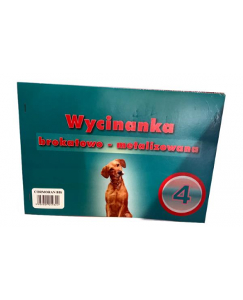 cormoran Wycinanka A4 brokatowo-metalizowana 4