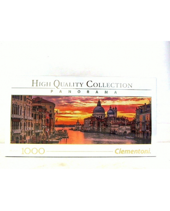 Clementoni Puzzle 1000el The Grand Canal - Venice 39426