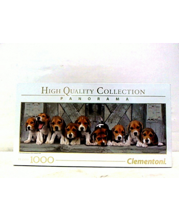 Clementoni Puzzle 1000el Panorama Beagles 39435