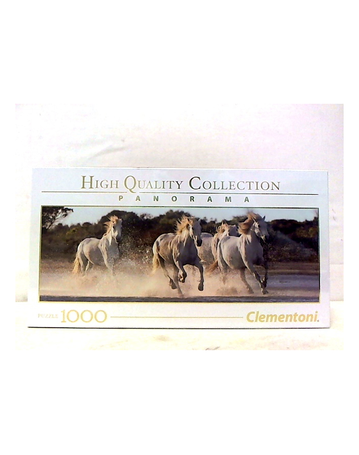 Clementoni Puzzle 1000el HQC Panorama. Running Horses 39441 główny