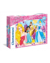 Clementoni Puzzle 104 Maxi Princess 23714 - nr 1