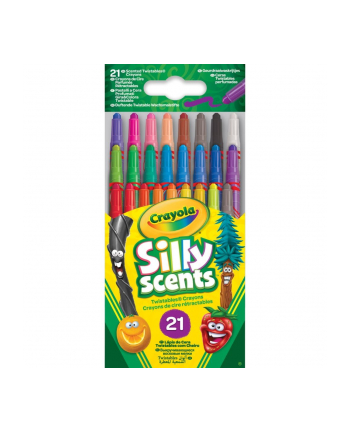 crayola Silly Scents mini kredki wykręcane 21 sztuk