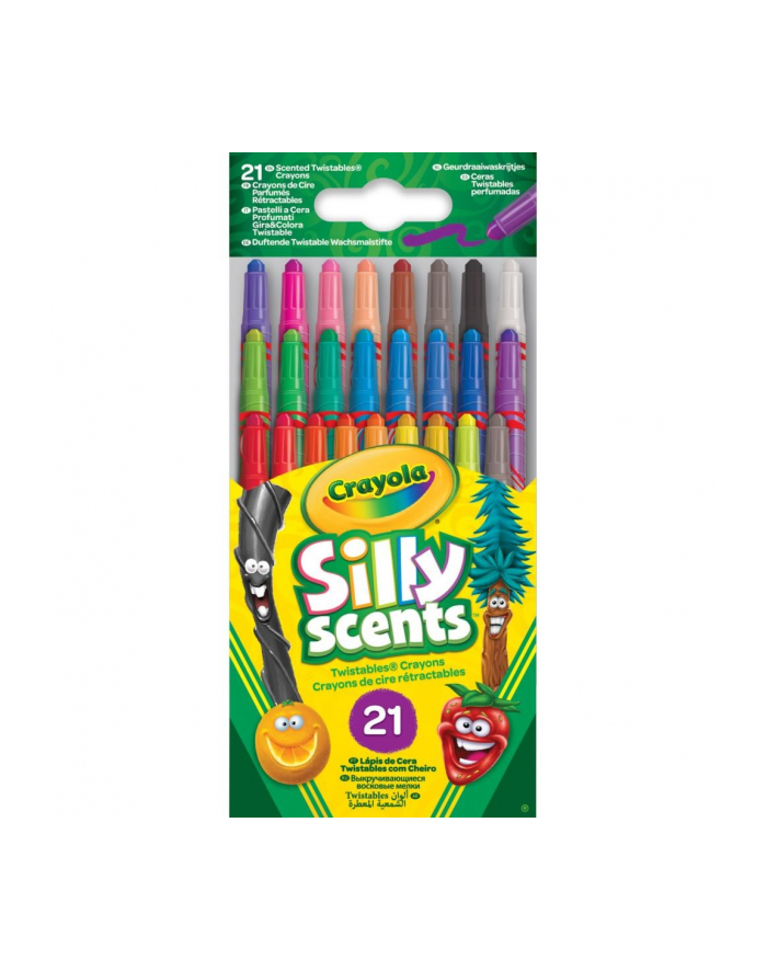 crayola Silly Scents mini kredki wykręcane 21 sztuk główny
