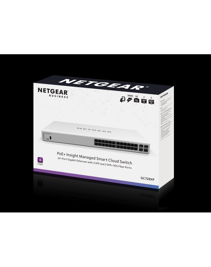 netgear Przełącznik Smart GC728XP 24 x GE PoE 2 x SFP 2 X SFP+ główny