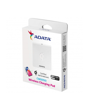 adata Wireless charger Qi CW0050 - 5V - White