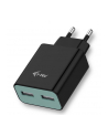 i-tec USB Power Charger 2 port 2.4A czarny 2x USB Port DC 5V/max 2.4A - nr 13