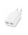 i-tec USB Power Charger 2 port 2.4A biały 2x USB Port DC 5V/max 2.4A - nr 6