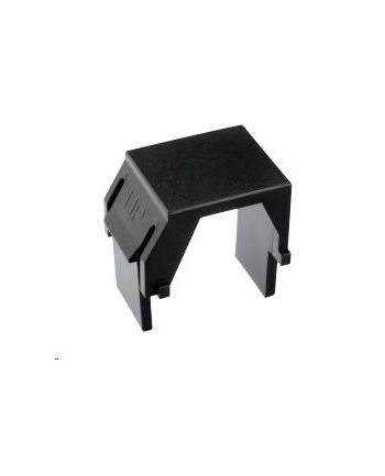 Solarix Keystone plug for modular patch panels or black drawers