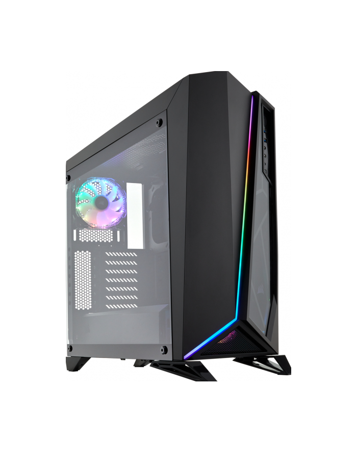 Corsair Obudowa Komputerowa Carbide Series Spec-Omega RGB ATX Mid-Tower, Czarna główny