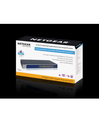 Netgear 24-Port 10-Gigabit/Multi-GIG Smart Web Managed Plus Switches (XS724EM)