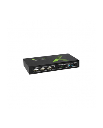 techly 2-portowy przełącznik KVM HDMI/USB 2x1 z audio nr 1
