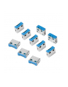 logilink Blokada portów USB x10 bez klucza - nr 1