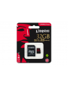 kingston microSD  32GB Canvas React 100/70MB/s adapter U3 UHS-I V30 A1 - nr 26