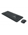 Logitech klawiatura bezprzewodowa + mysz MK540 ADVANCED, Czarna, US - nr 117