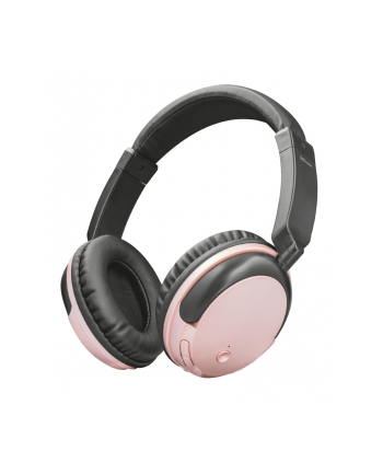 trust Kodo Bluetooth Bezprzewodowe Słuchawki - różowe złoto