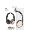 trust Kodo Bluetooth Bezprzewodowe Słuchawki - różowe złoto - nr 26
