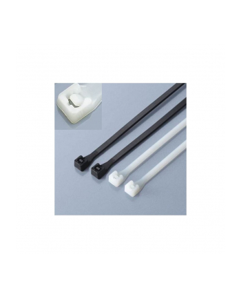 techly Nylonowe opaski zaciskowe 142 x 3.5mm 100szt. czarne