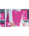 leitz WOW Segregator A4 75mm różowy mechanizm 180 stopni - nr 22