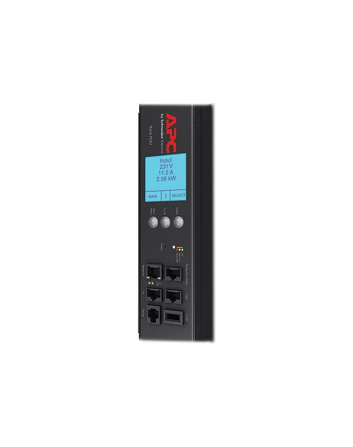 apc AP8659EU3 PDU 2G Pomiar na pojedyńczym gnieździe z przełączaniem 0U wejście: IEC309; wyjścia: 21c13/3c19 główny