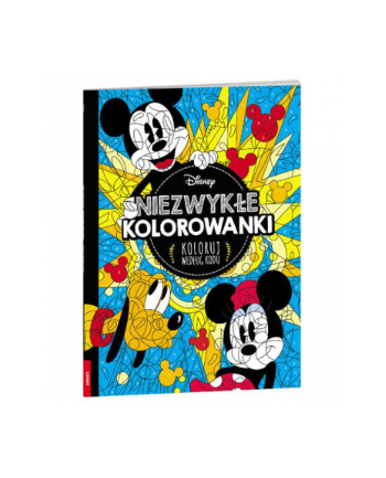 ameet Książ. Disney. Niezwykłe kolorowanki. Koloruj według kodu