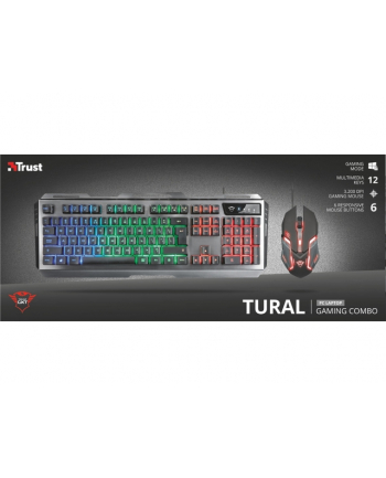 trust GXT 845 Tural Gaming combo