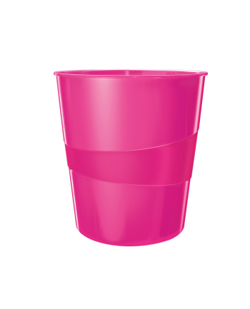 leitz WOW Kosz na śmieci 15L różowy