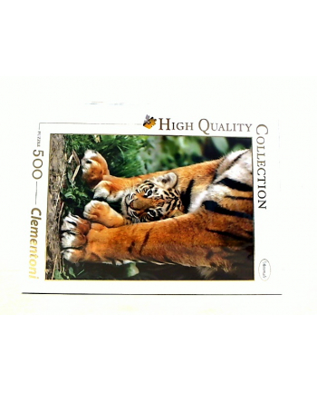 Clementoni Puzzle 500el Baby Tiger 35046