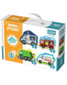 Puzzle Baby classic Pojazdy i zawody.  36071 Trefl - nr 1