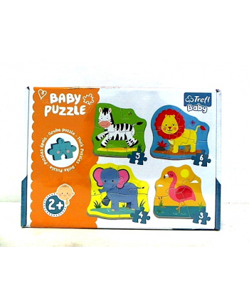 Puzzle Baby classic Zwierzątka na safari.  36073 Trefl