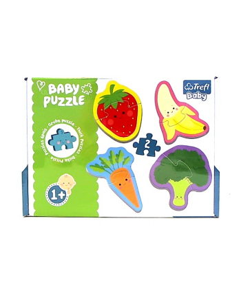 Puzzle Baby classic Warzywa i owoce.  36076 Trefl