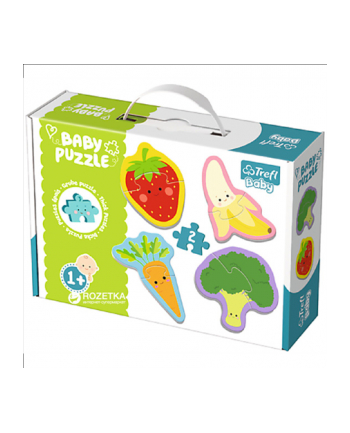 Puzzle Baby classic Warzywa i owoce.  36076 Trefl