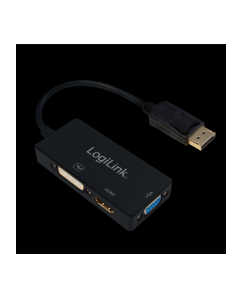 logilink Kabel adapter display port do DVI/HDMI/VGA, 4K