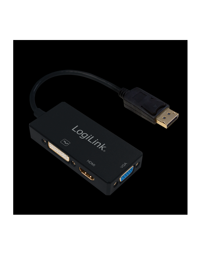 logilink Kabel adapter display port do DVI/HDMI/VGA, 4K główny