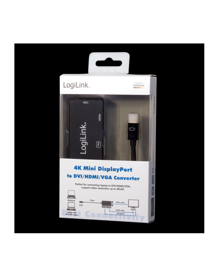 logilink Adapter miniDP do HDMI/ DVI/VGA główny