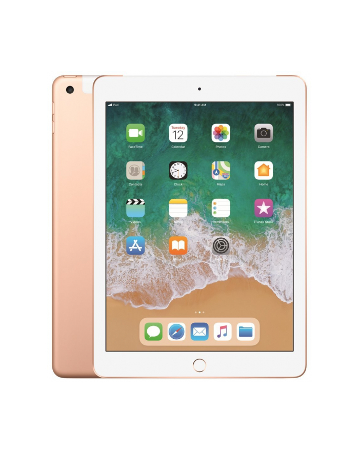 apple iPad Wi-Fi + Cellular 128GB - Gold główny