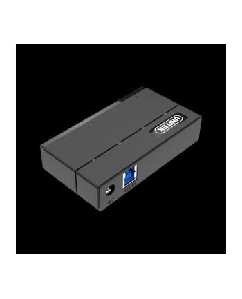 unitek Hub 4x USB 3.0 z funkcją ładowania, czarny; Y-HB03001