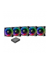 thermaltake Riing 12 RGB Plus TT Premium Edition 5 Pack (5x120mm, 500-1500 RPM) - nr 10