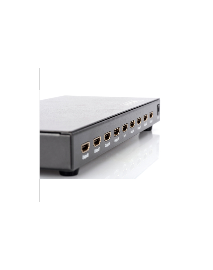 assmann Rozdzielacz/Splitter HDMI 8-portowy, 1920x1080p FHD 3D, HDCP1.2 główny