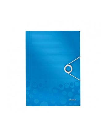 leitz Teczka z gumką WOW, 15mm, niebieska
