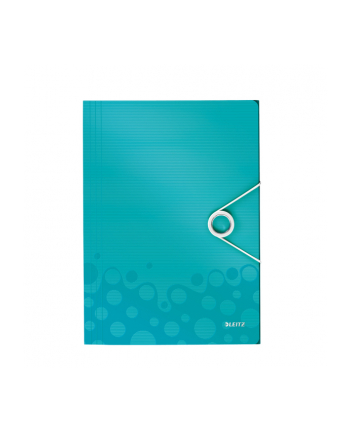 leitz Teczka z gumką WOW, 15mm, turkusowa