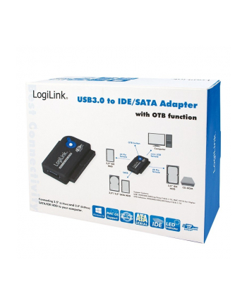 logilink Adapter USB 3.0 do IDE/ SATA z funkcja OTB