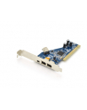 digitus Karta/Kontroler Firewire (400) PCI, 2x6pin. 1x4pin Wew., 1x6pin - nr 5