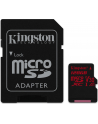 Karta pamięci Kingston microSDXC Canvas React 128GB Class 10 UHS-I U3 + adapter - nr 13