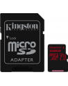 Karta pamięci Kingston microSDXC Canvas React 128GB Class 10 UHS-I U3 + adapter - nr 23