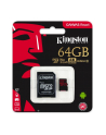 Karta pamięci Kingston microSDXC Canvas React 64GB Class 10 UHS-I U3 + adapter - nr 24