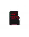 Karta pamięci Kingston microSDXC Canvas React 64GB Class 10 UHS-I U3 + adapter - nr 3