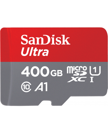 Karta pamięci microSDXC SanDisk ULTRA ANDROID 400GB 100MB/s A1 Class 10 UHS-I + adapter